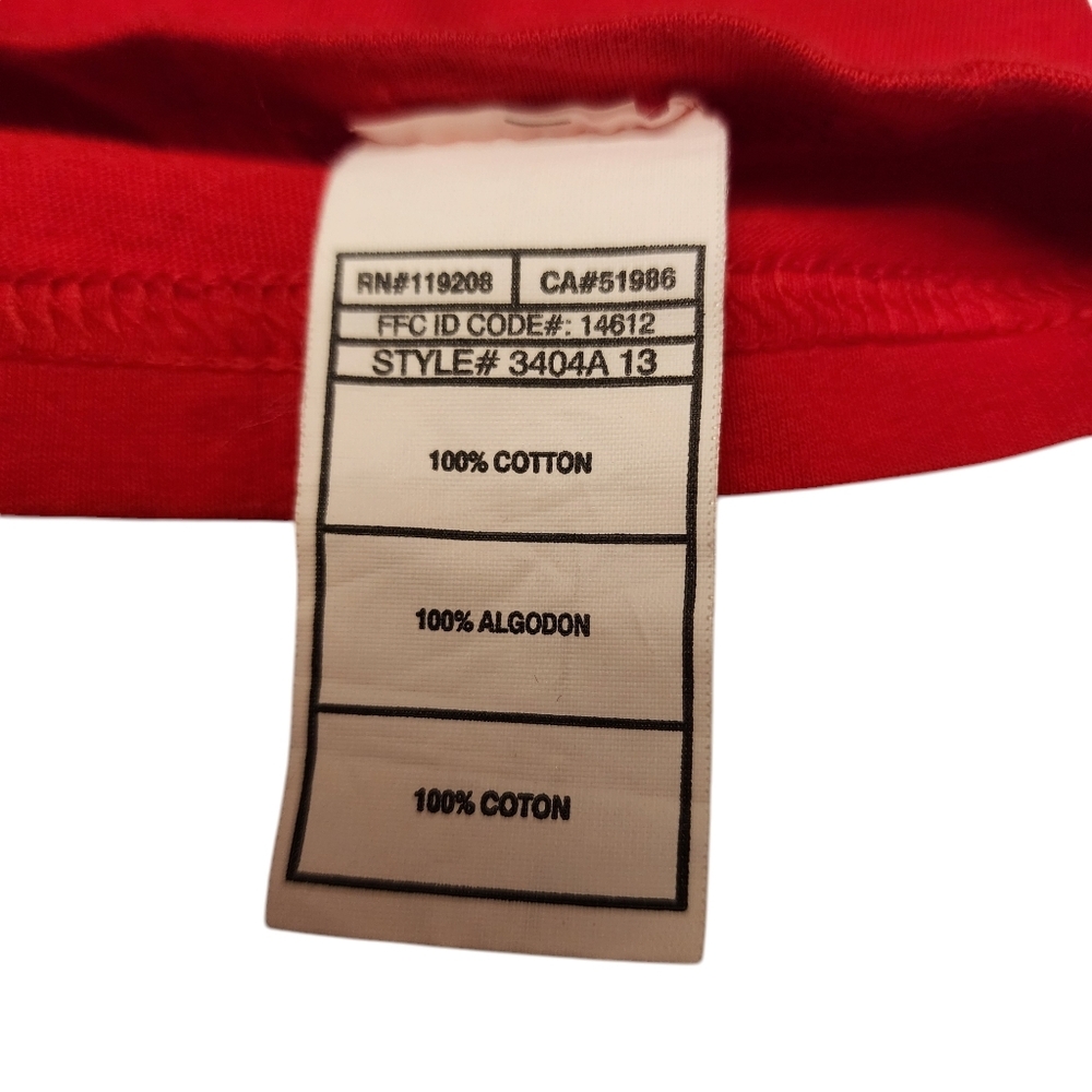 Red Wings Hockey Reebok Red T-shirt S - Picture 6 of 6